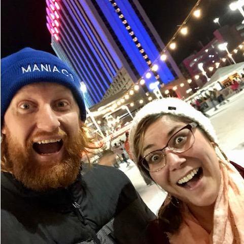 Ice skating in Reno