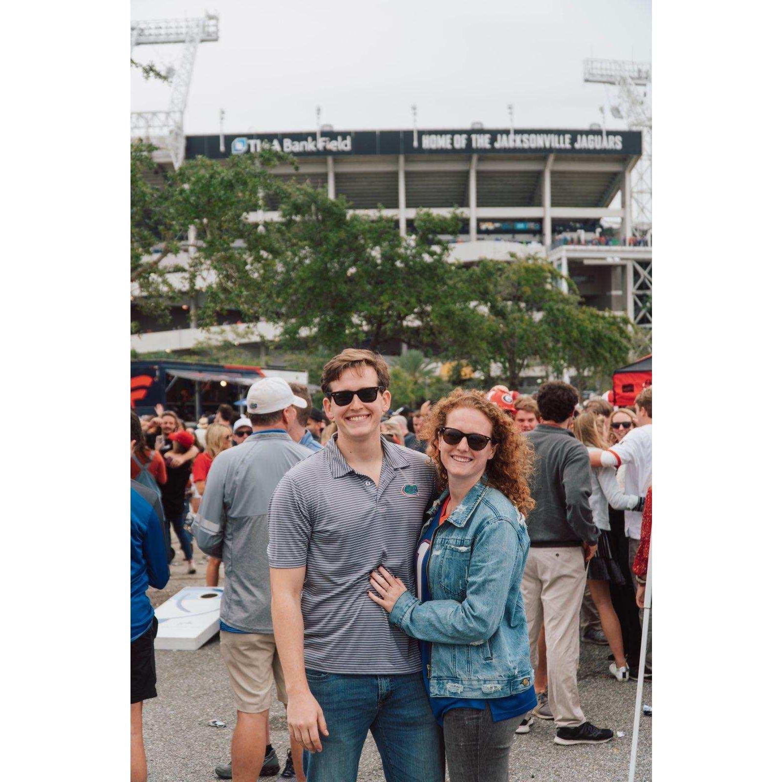 Cam's first Florida-Georgia game