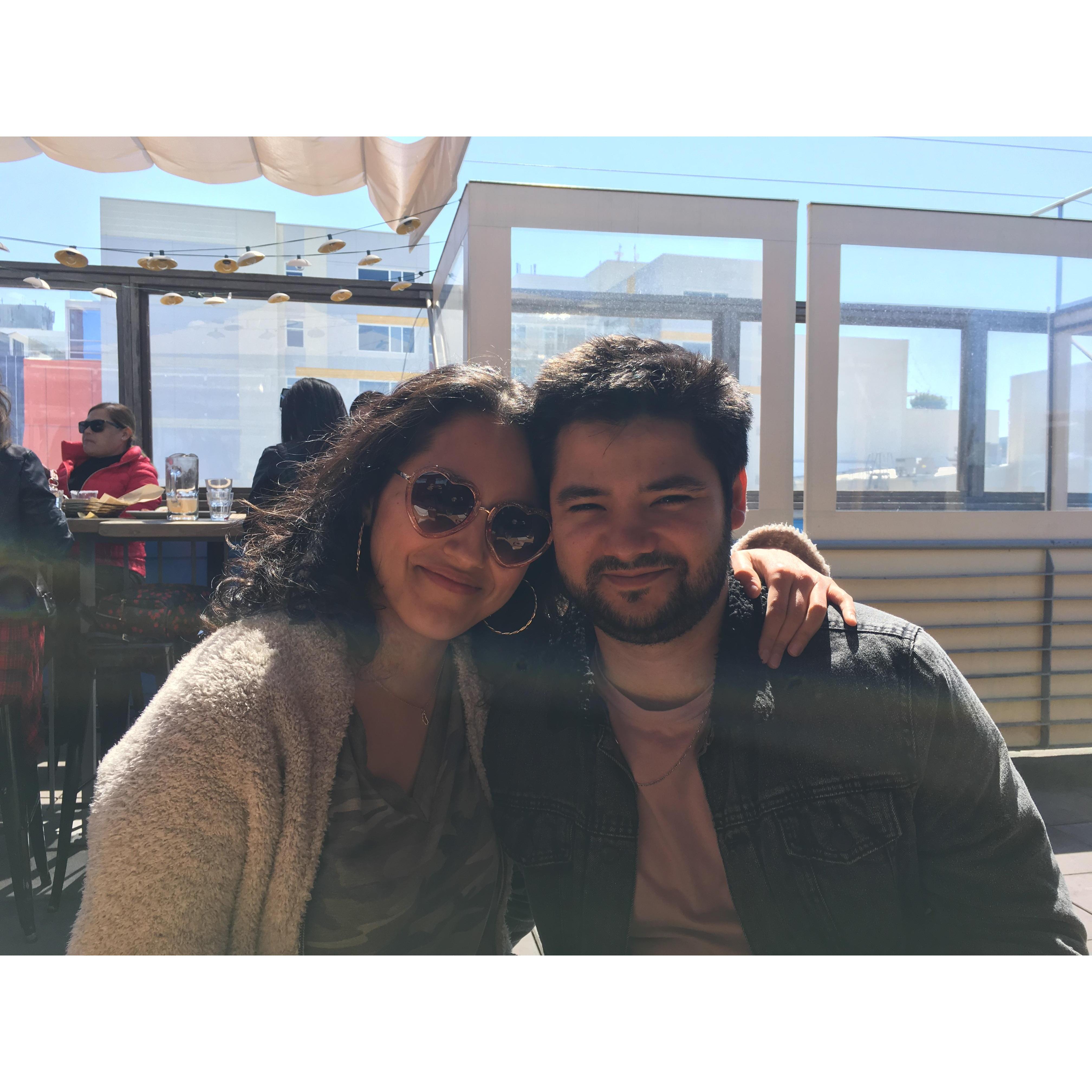 SF brunch with friends visiting from LA (not pictured LOL).