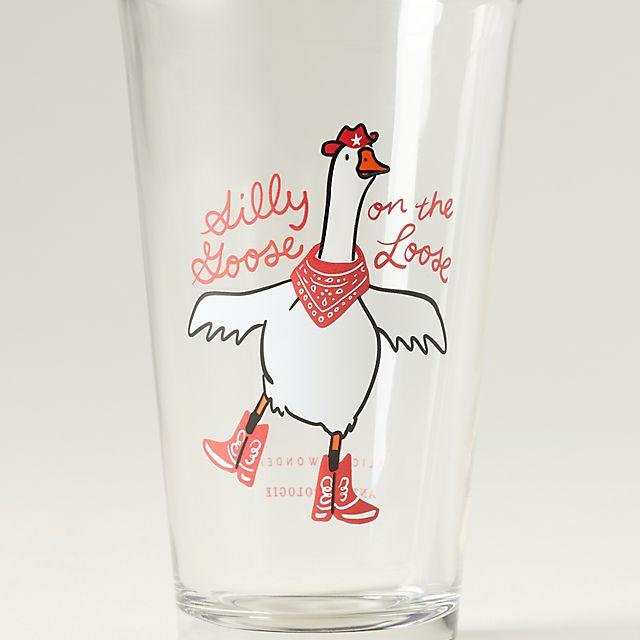Alice & Wonder Silly Goose Pint Glass