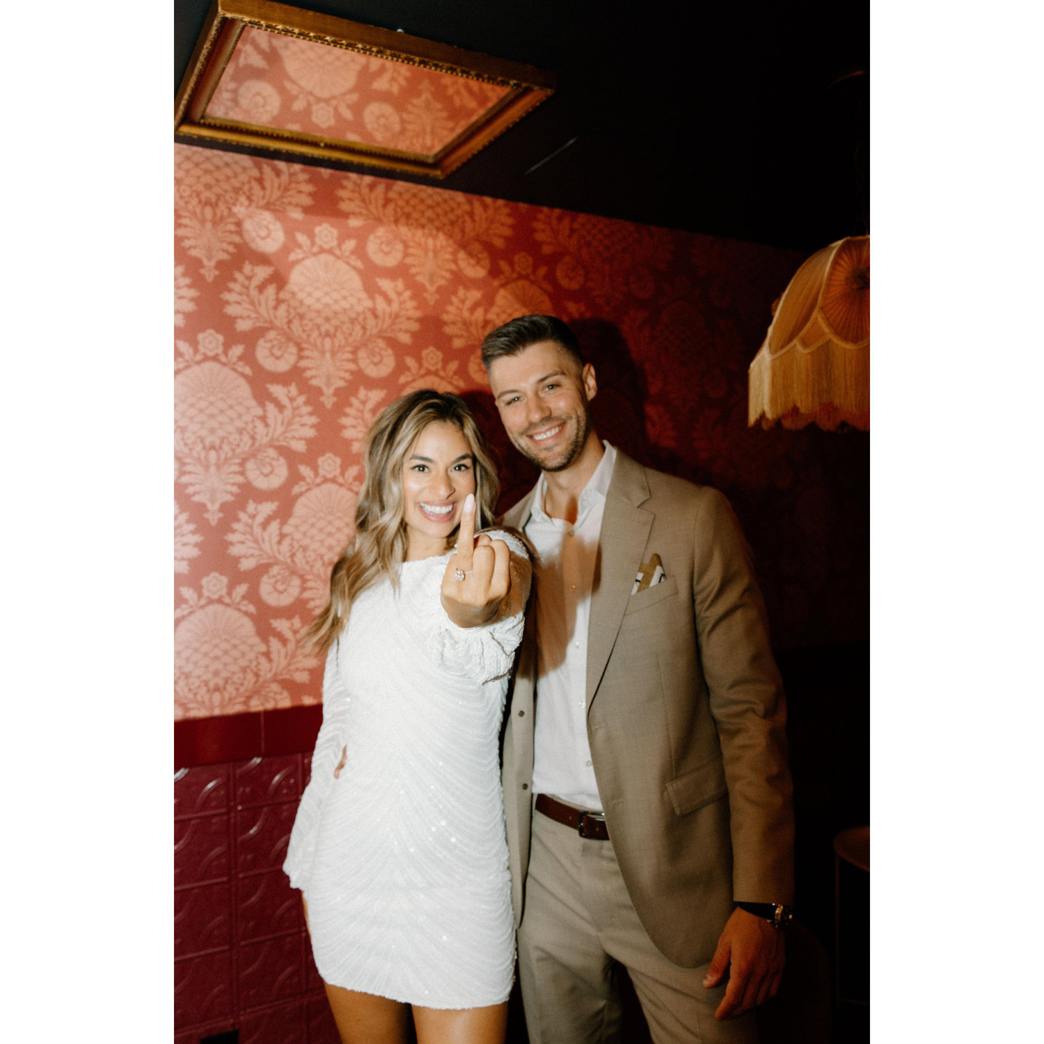 We're ENGAGED!
