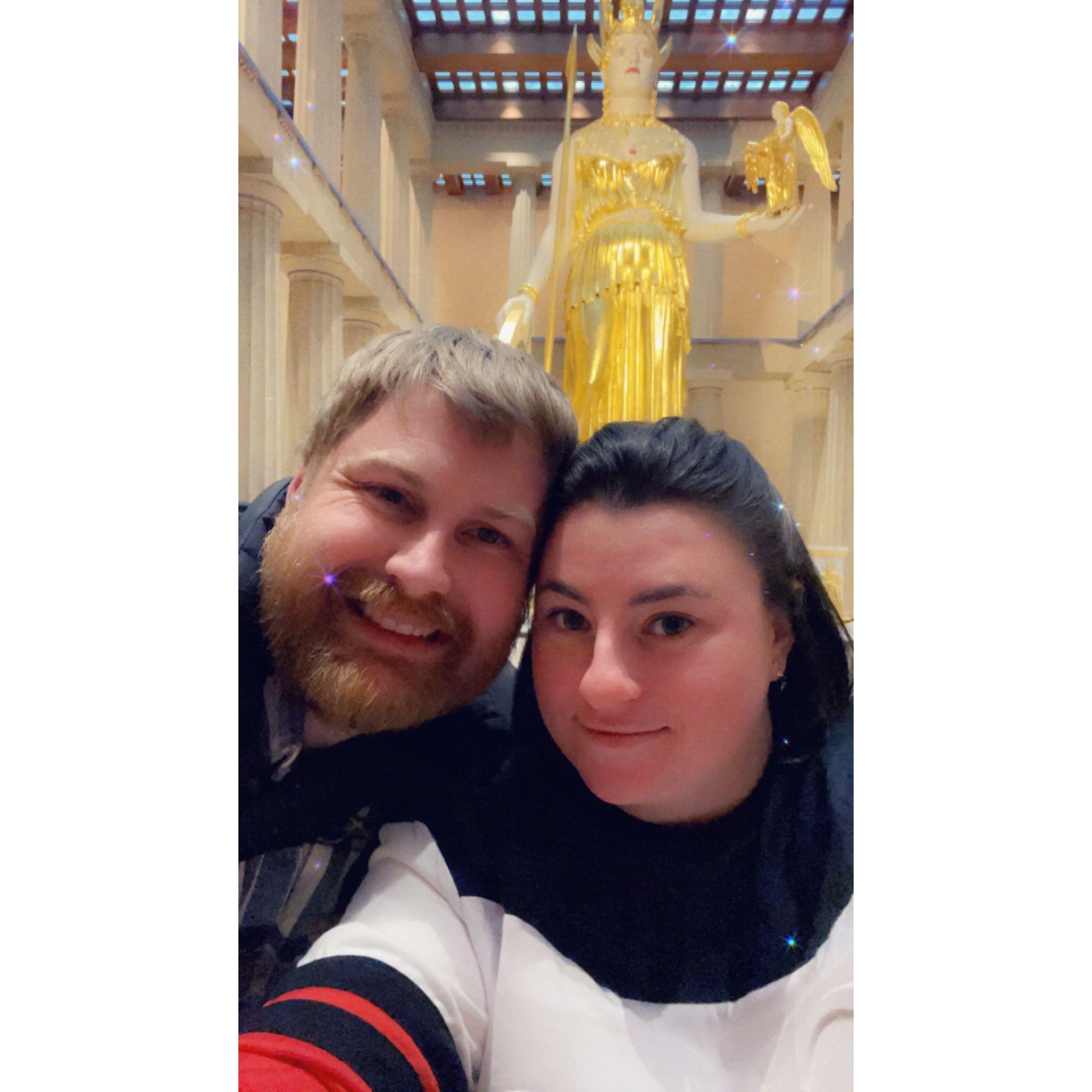 Nashville to see the Parthenon