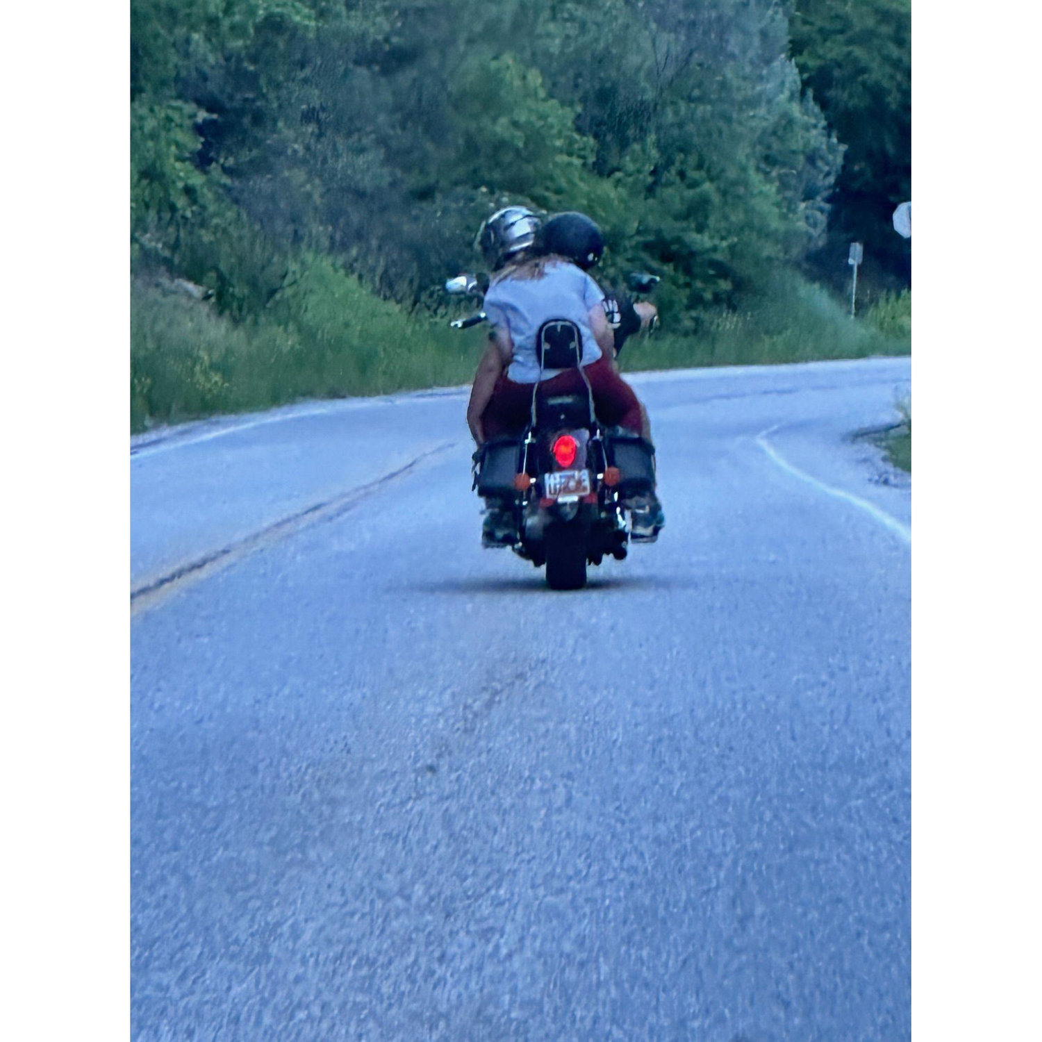 Many motorcycle rides together