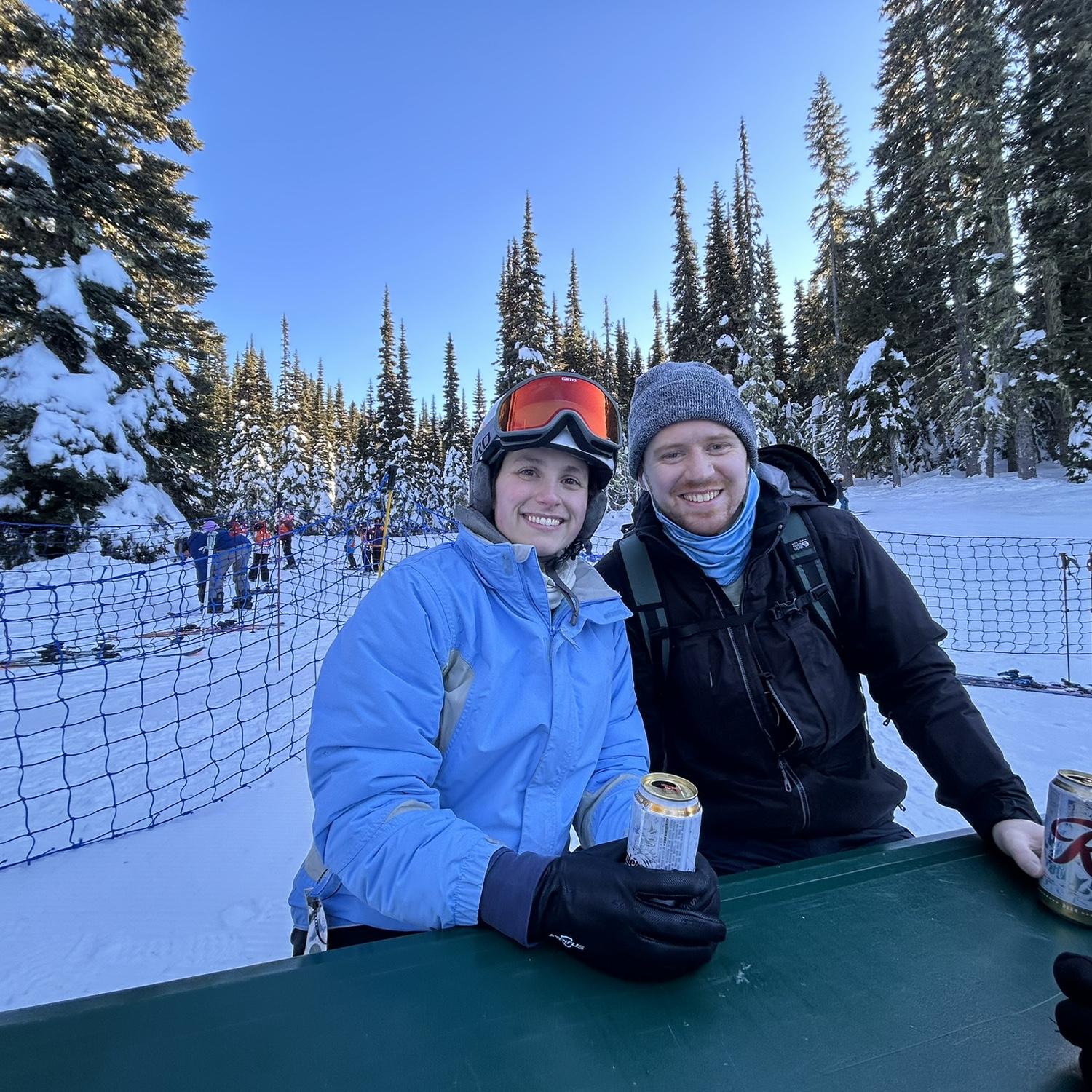 First time Alicia learned to ski - 2025