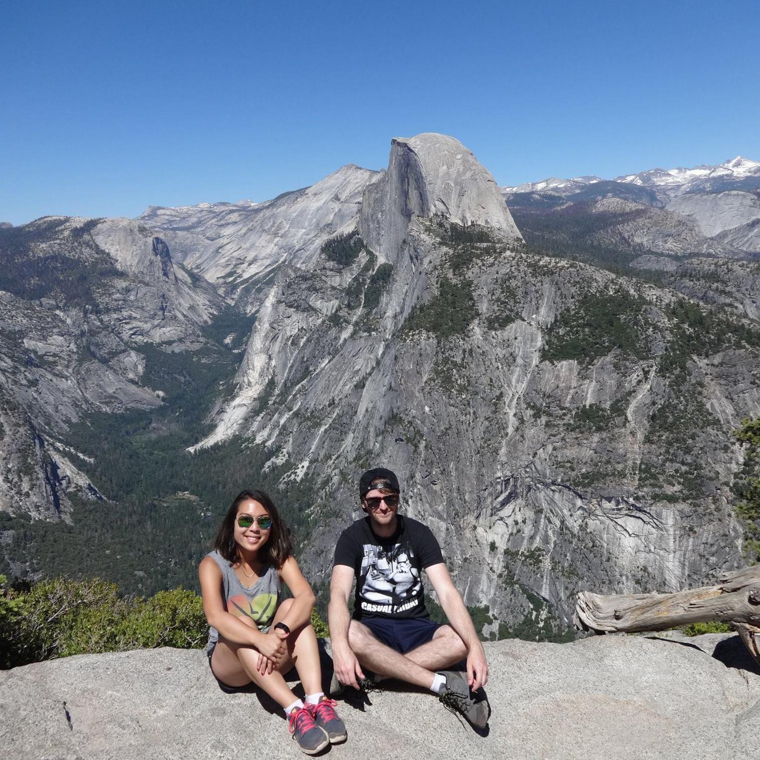 June 2016: Our second adventure to Yosemite National Park together.