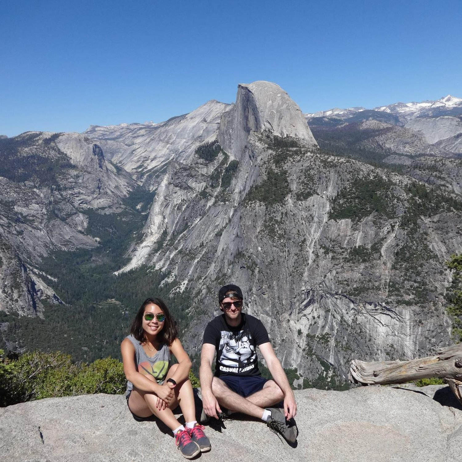 June 2016: Our second adventure to Yosemite National Park together.