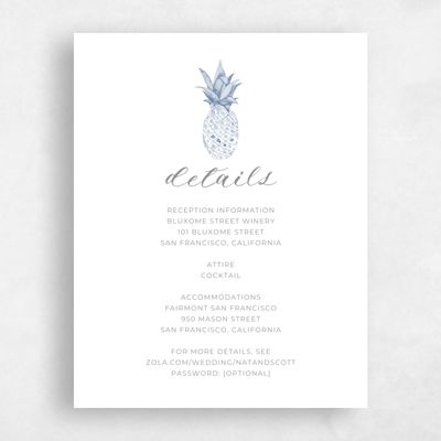 Blue Wedding Enclosure - Camarillo