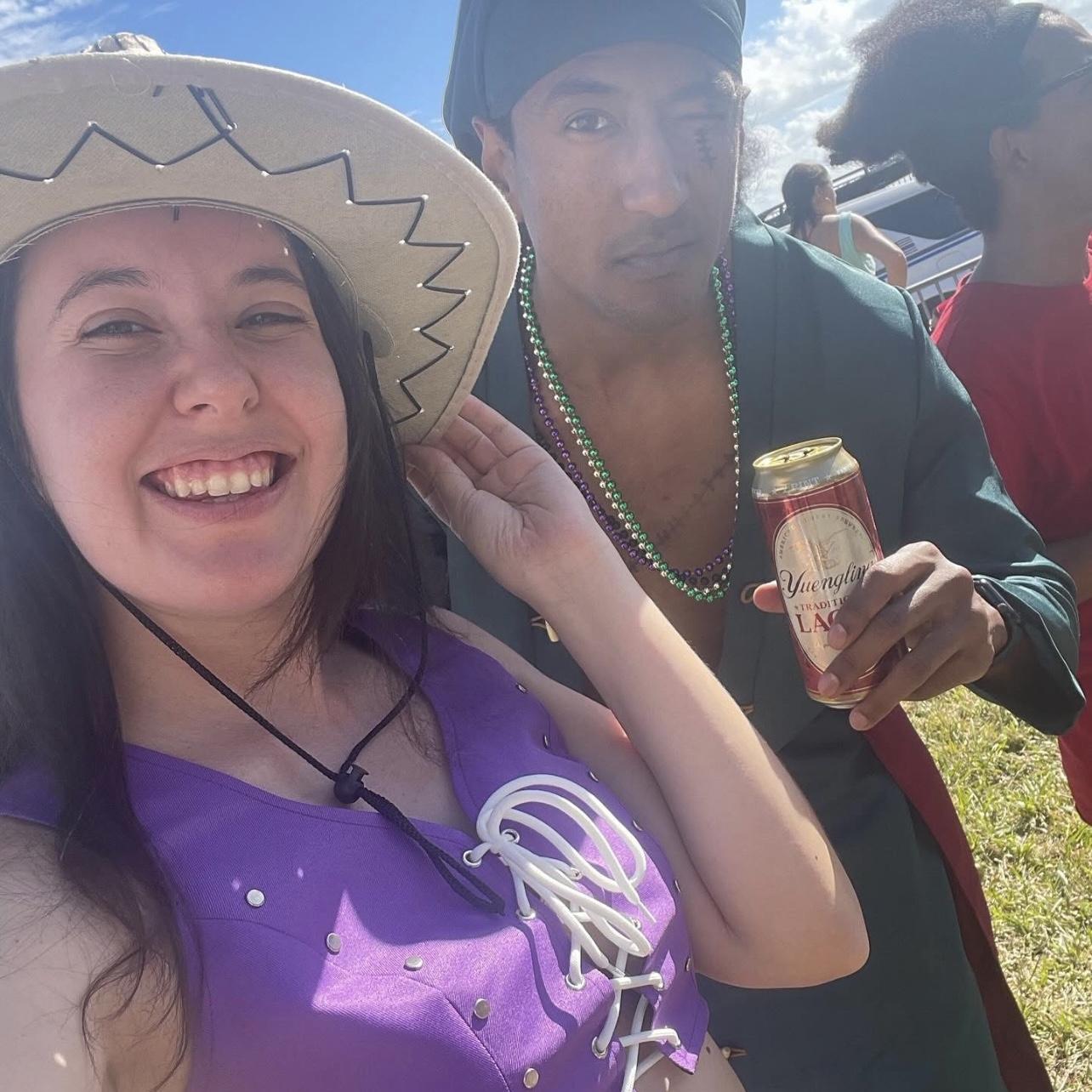 Gasparilla pirate fest as Zoro and Robin! 2024