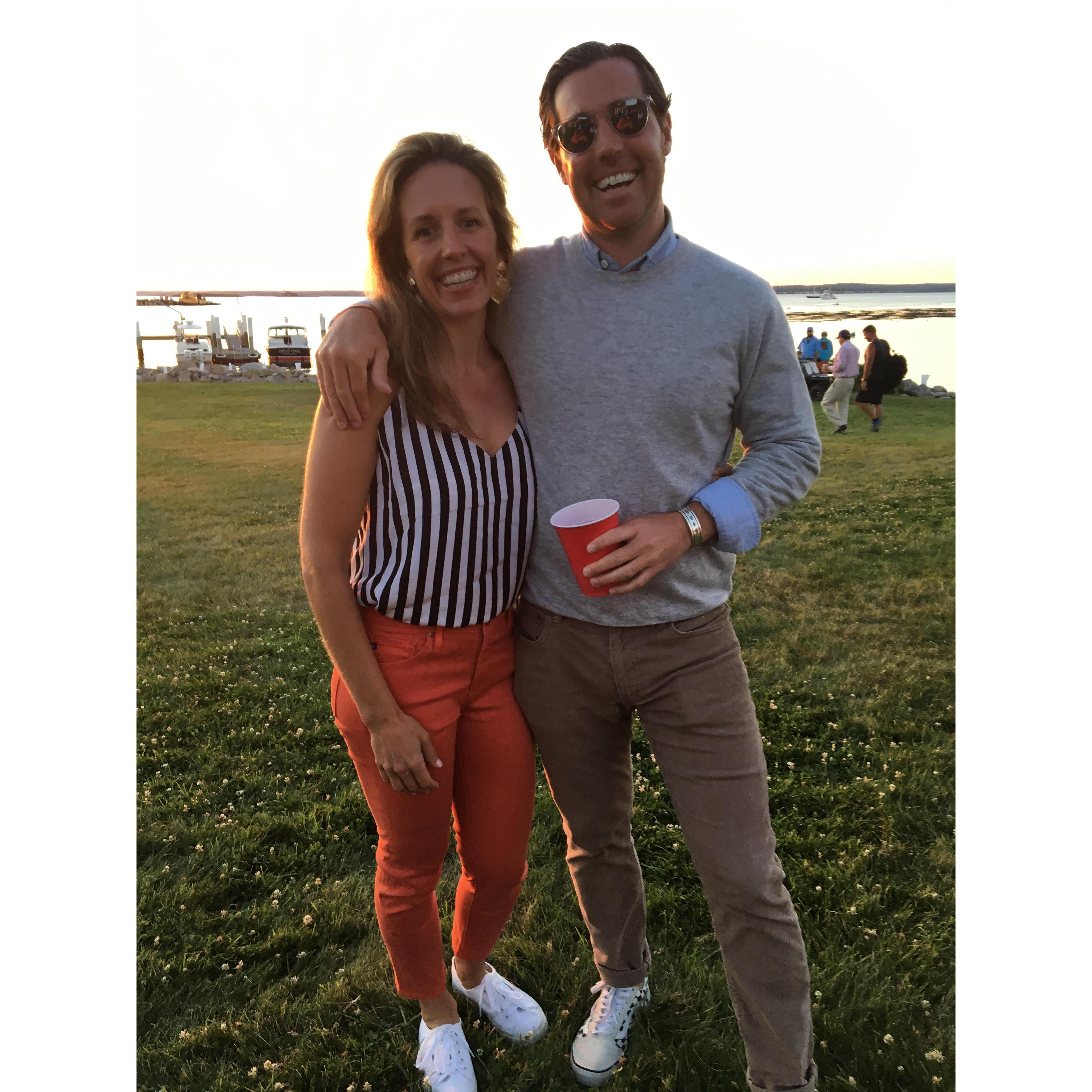 Make'n the cut on Fishers Island!
