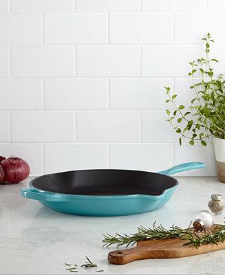 Le Creuset Enameled Cast Iron 11.75" Skillet in Oyster