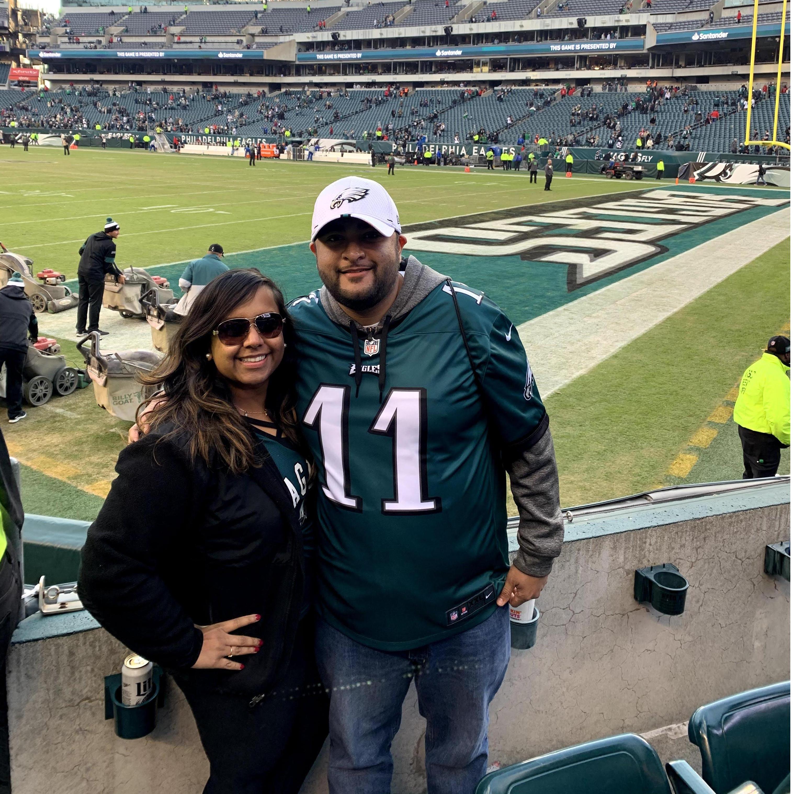 First Eagles Game!