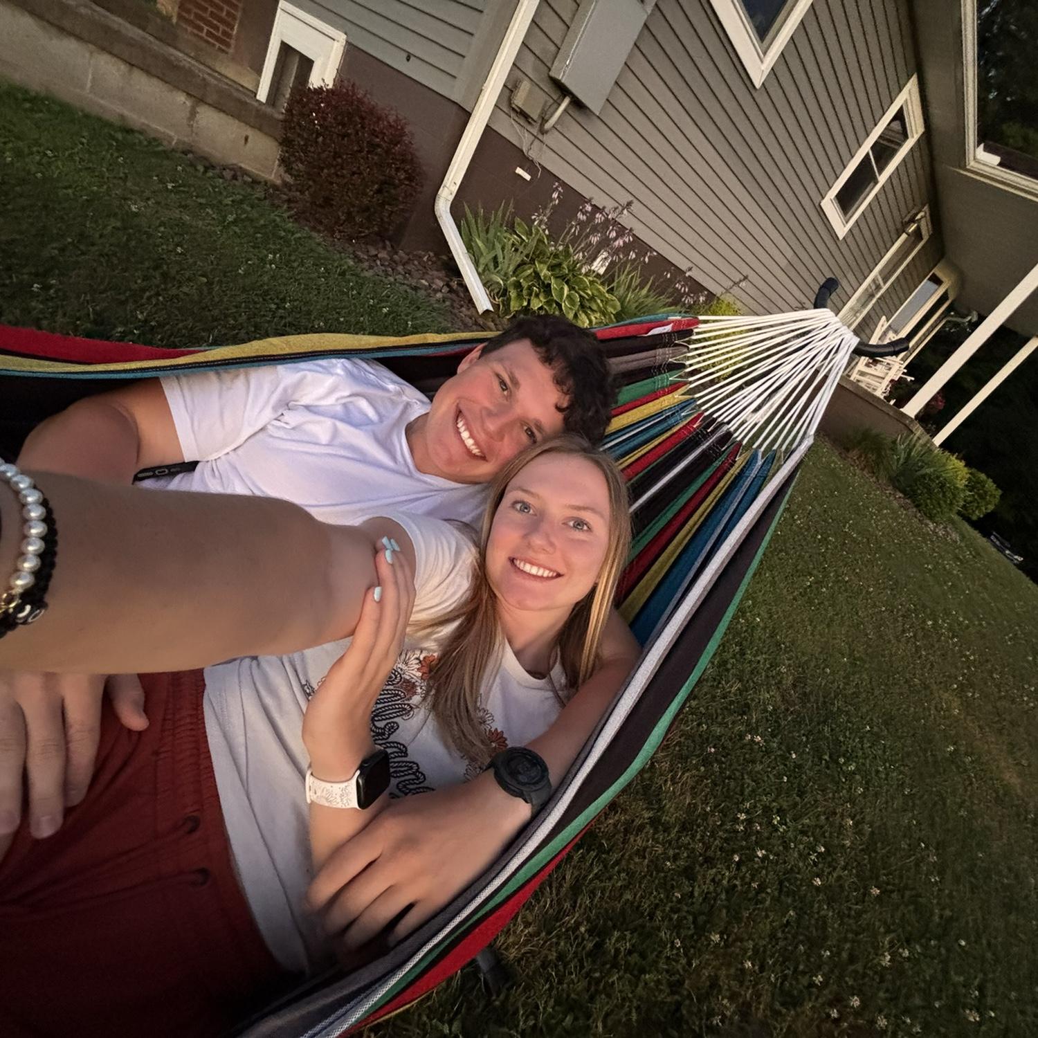 so many perfect, peaceful evenings watching the sunset in the hammock