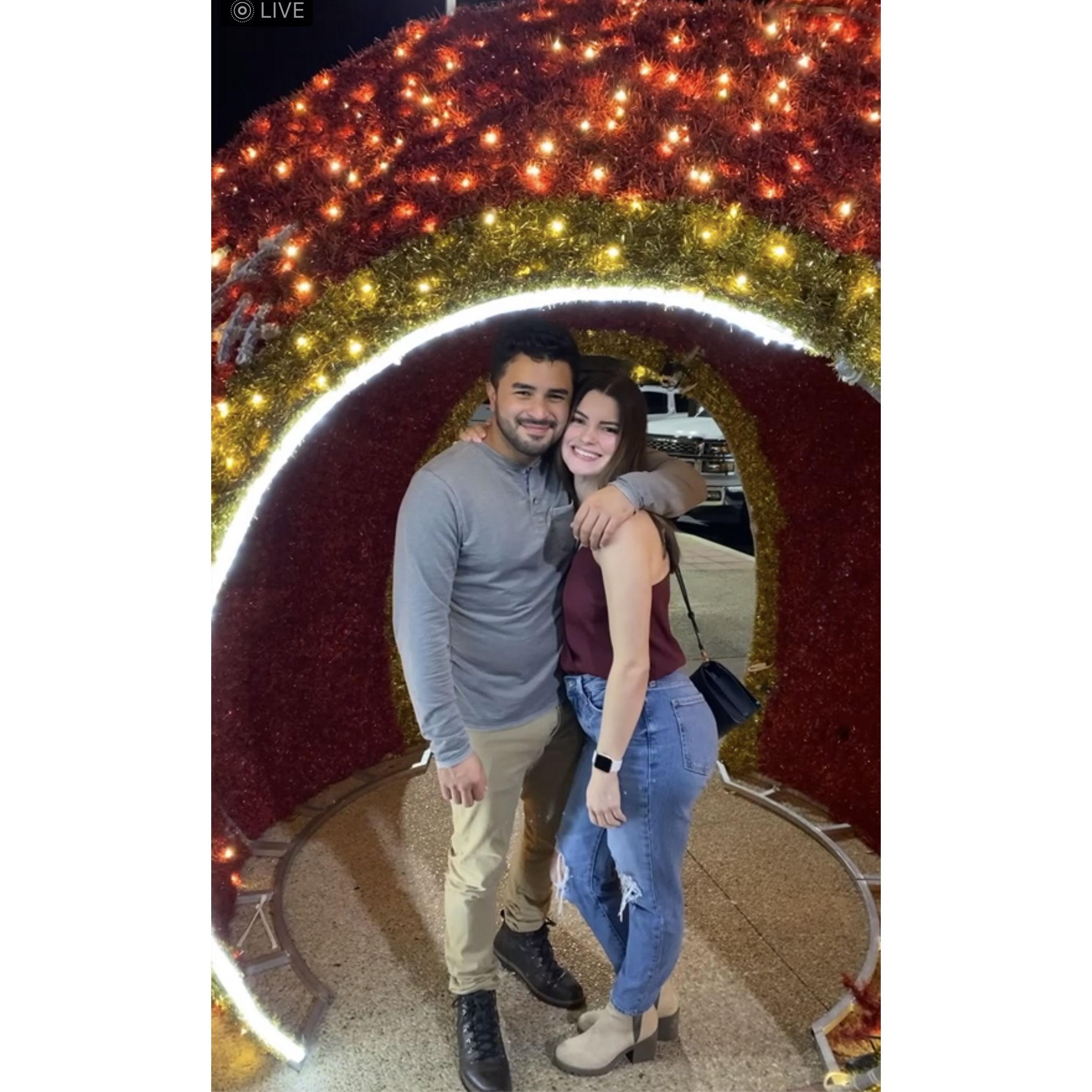 First photo in the Christmas Ornament!