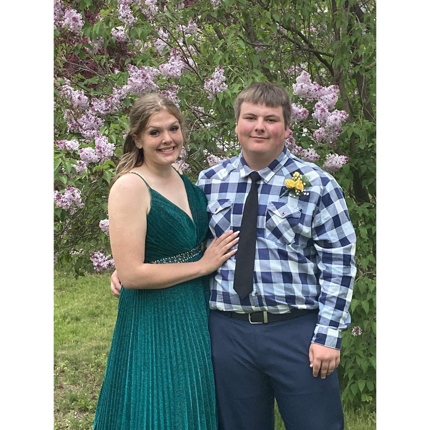 Our Junior prom! (and first "date")