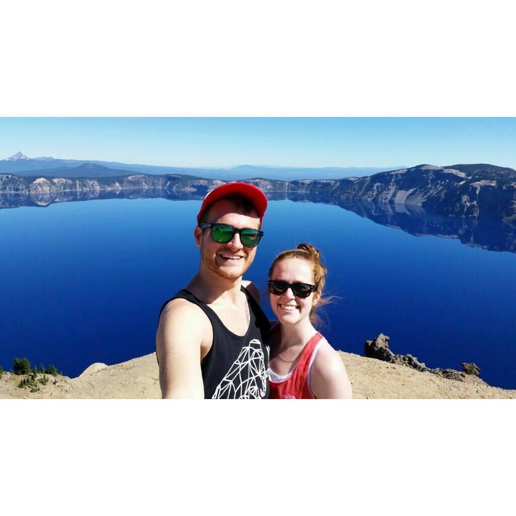 Five year anniversary at Crater Lake - September 2016.