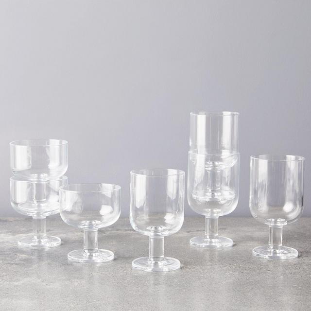 Stackable Wine Glasses, 8 oz.