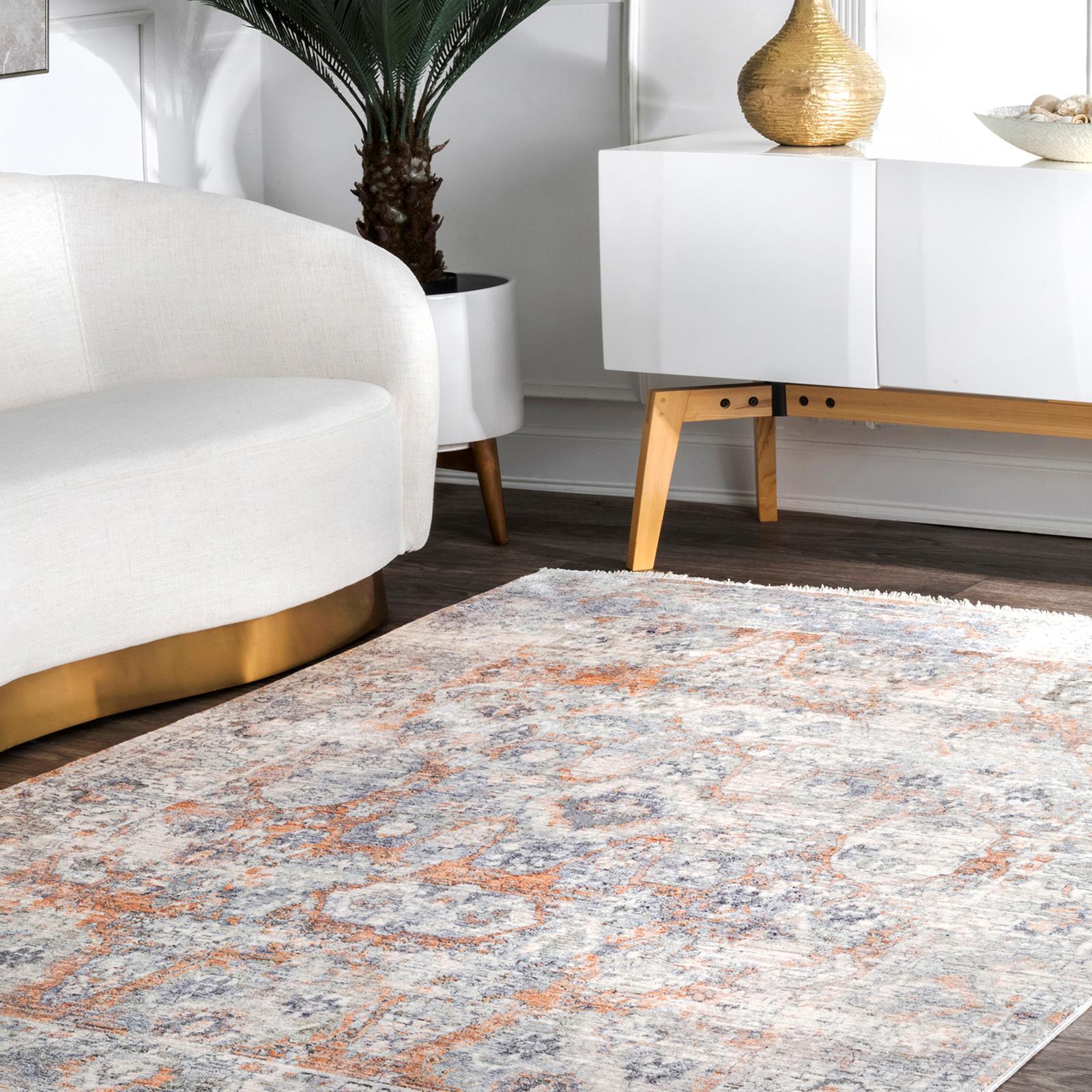 nuLOOM Rugs, Vintage Julia Persian Fringe Area Rug Zola