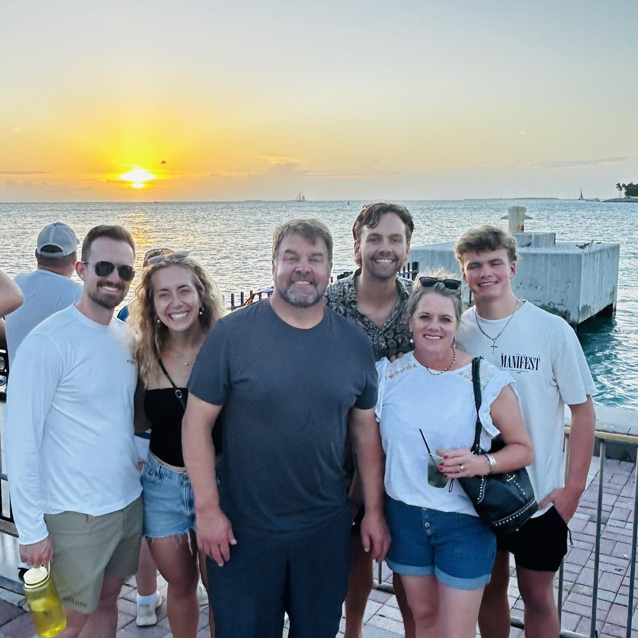 Vickers Family in Key West, Thanksgiving 2025