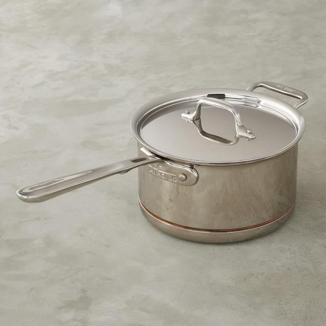 All-Clad Copper Core Saucepan, 4-Qt.