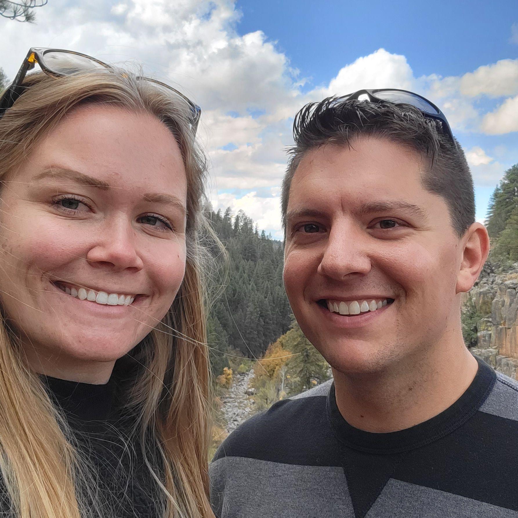 Hannah took Parker north for his first birthday with her.