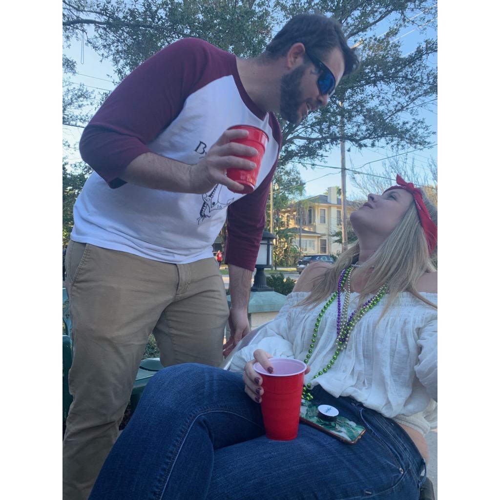 Gasparilla Parade in Tampa, January 2020