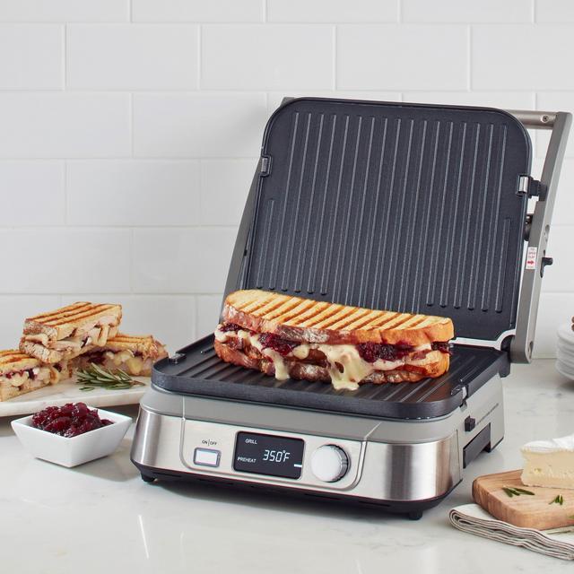 Cuisinart Griddler® FIVE - Nonstick Grill, Griddle and Press