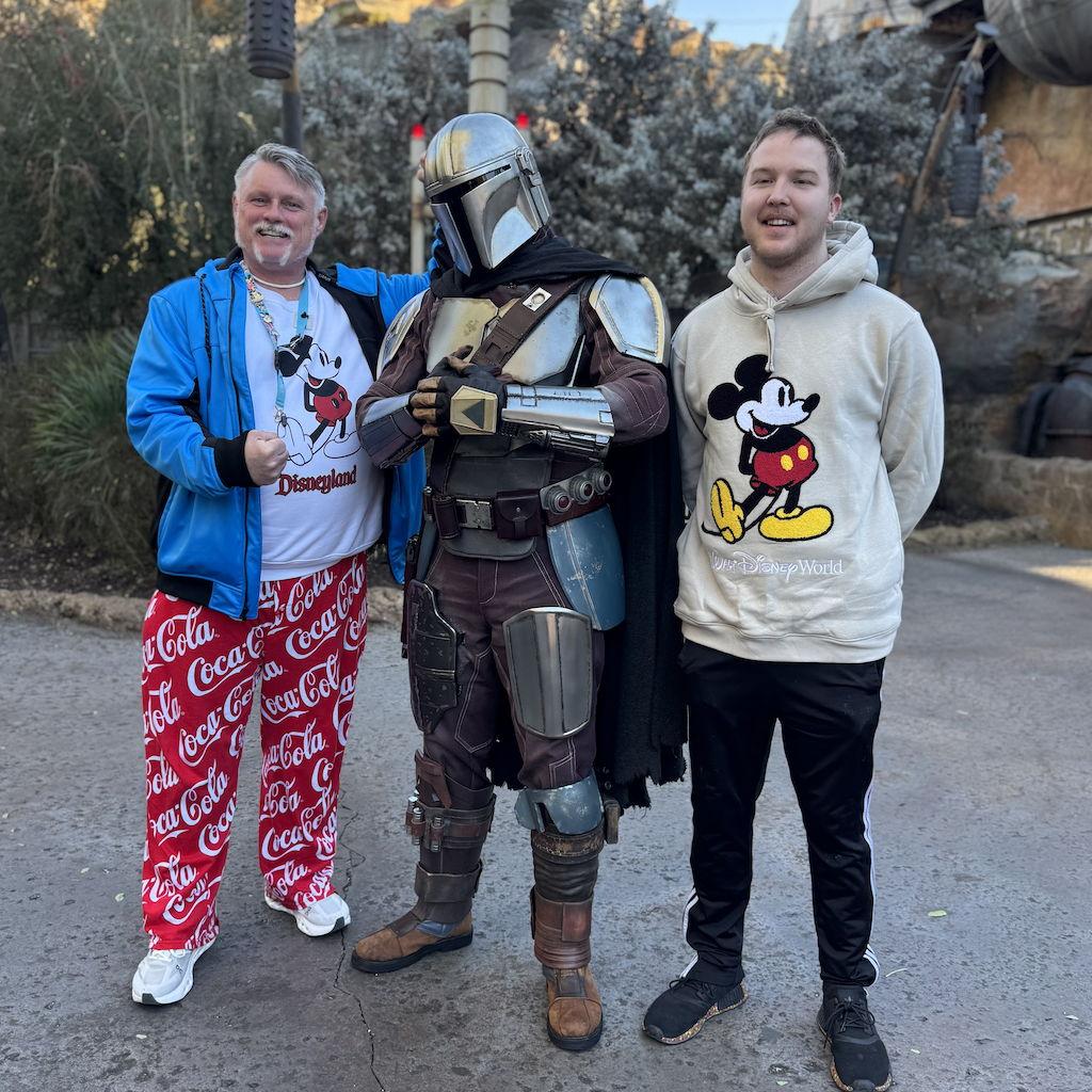 Dan and Michael at Disney