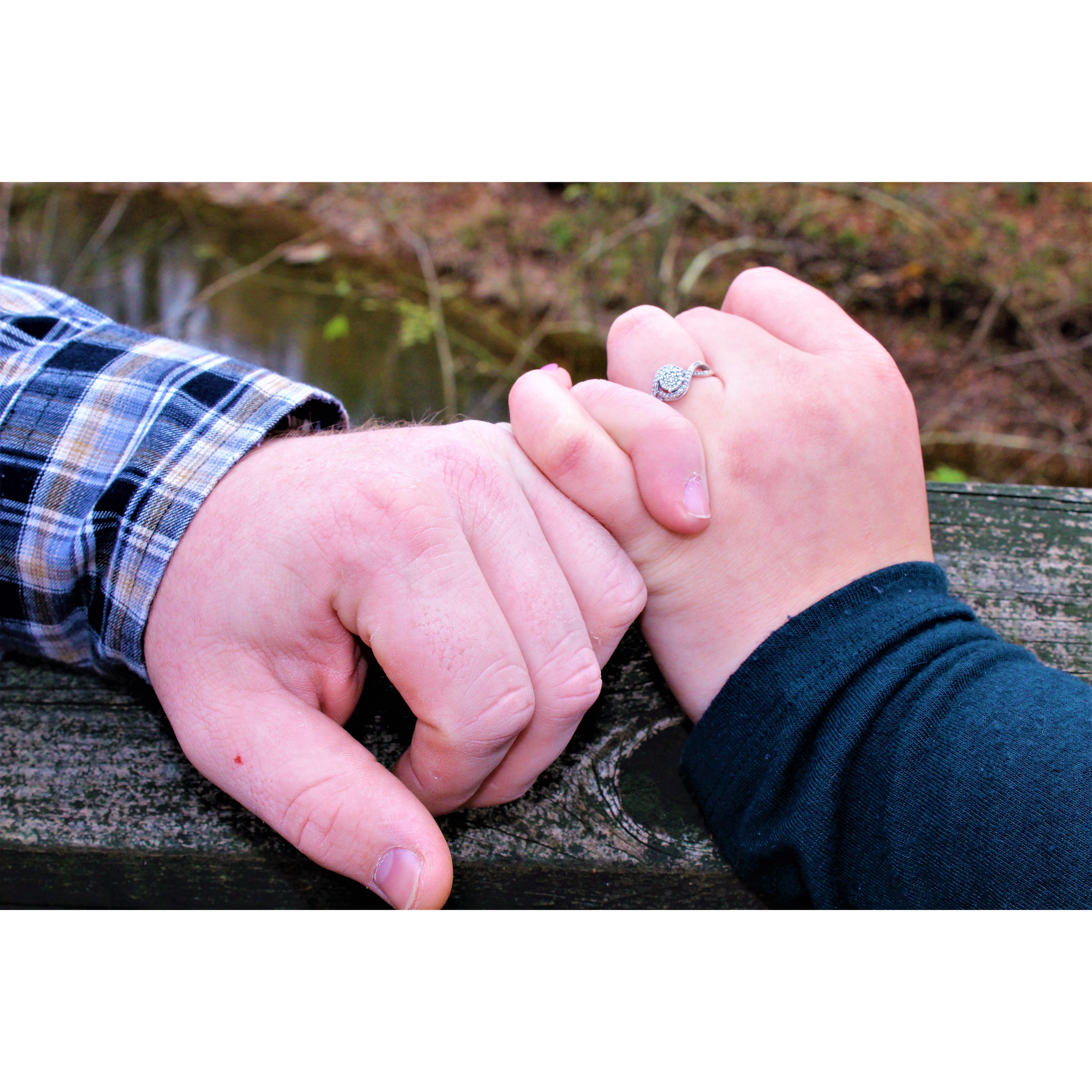 I promise to love you forever, unconditionally.