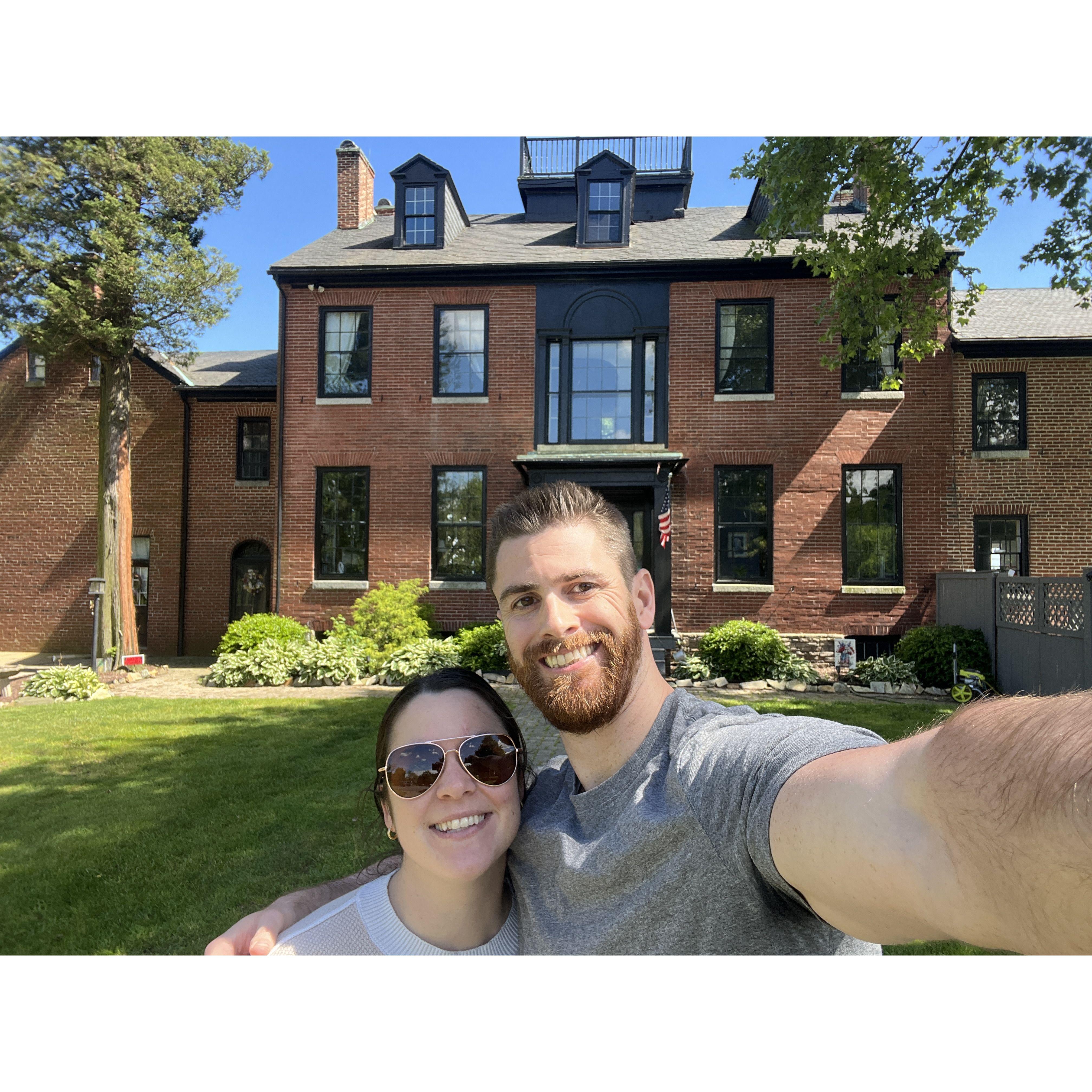 This was seconds before Zack proposed!