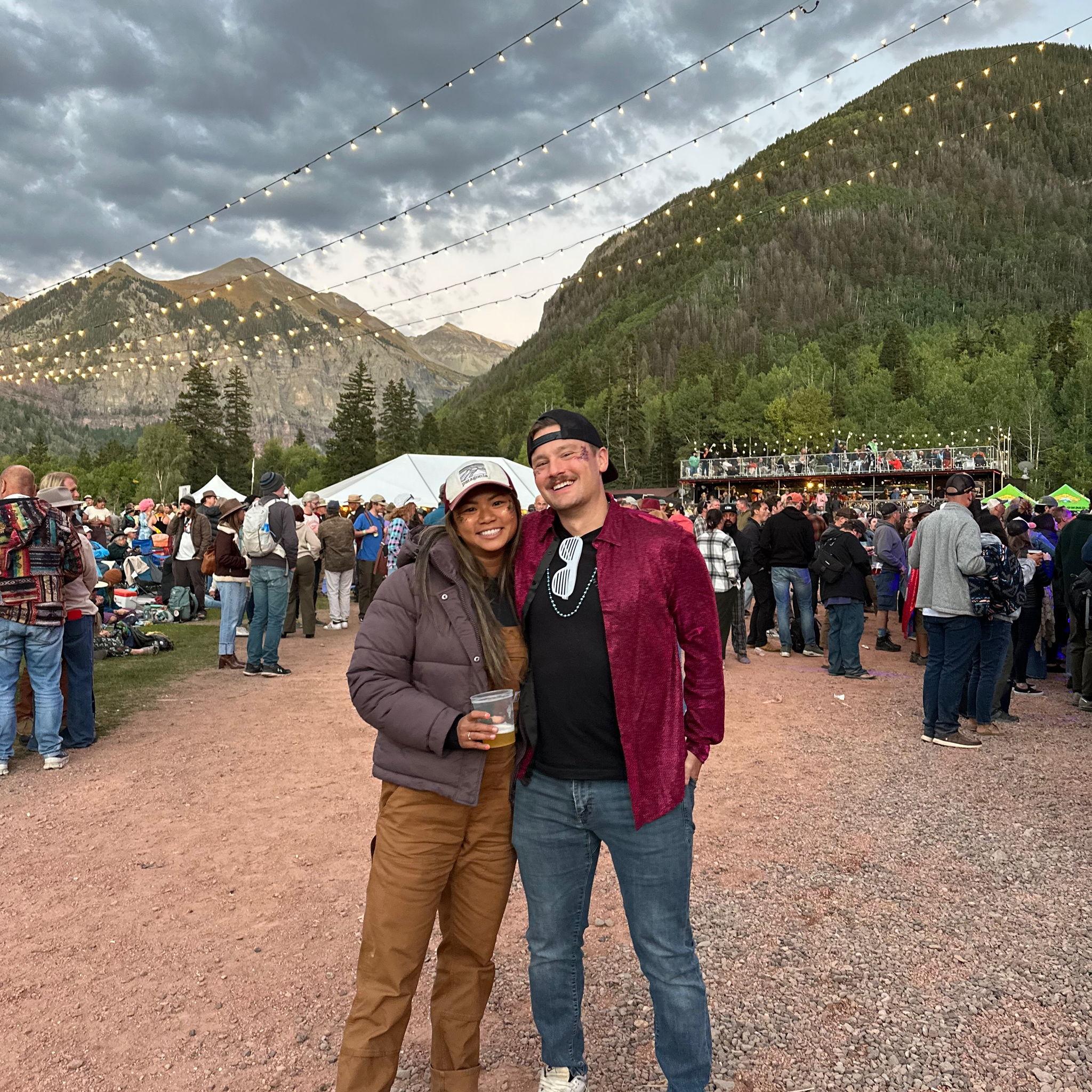 Telluride for the most fun music festival featuring blues! We went here for 3 straight years.