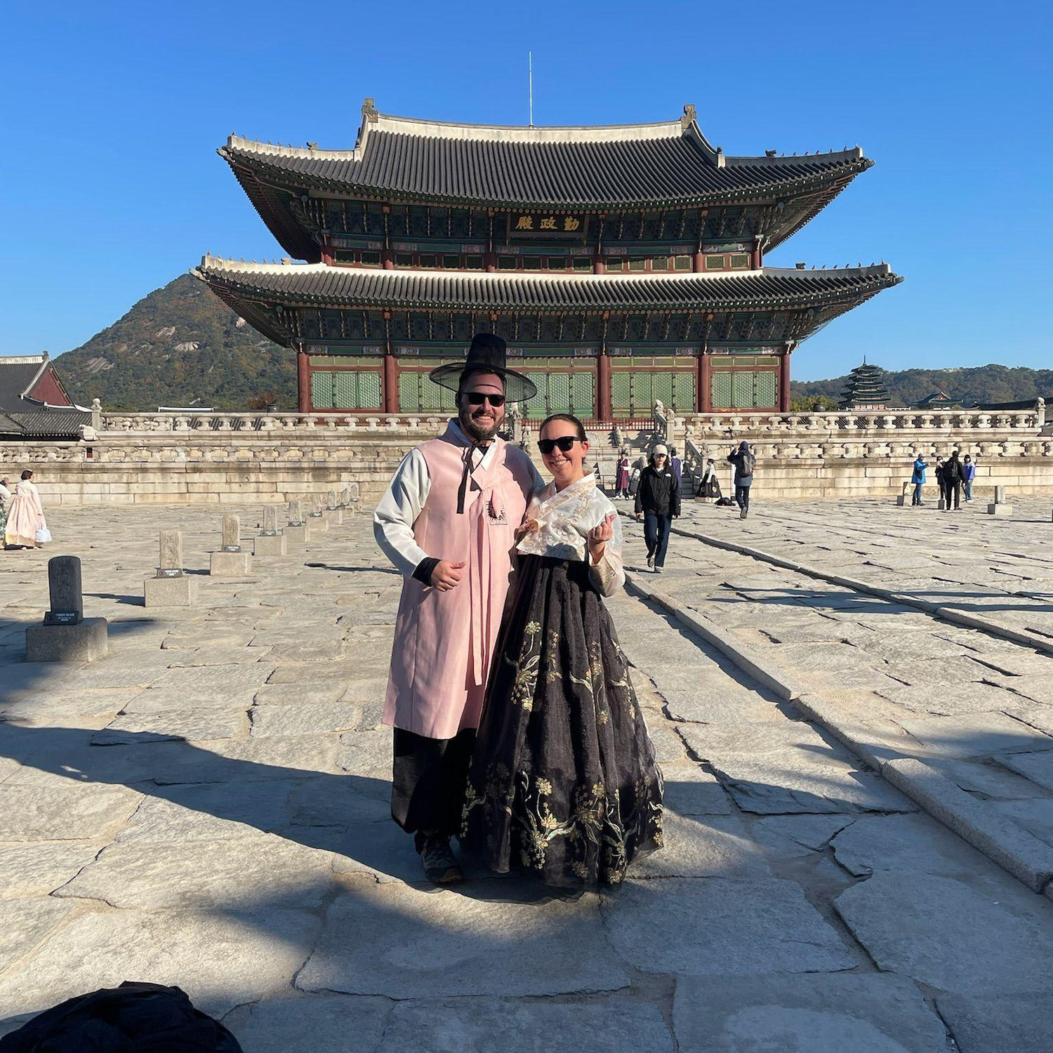 Full hanbok in Korea