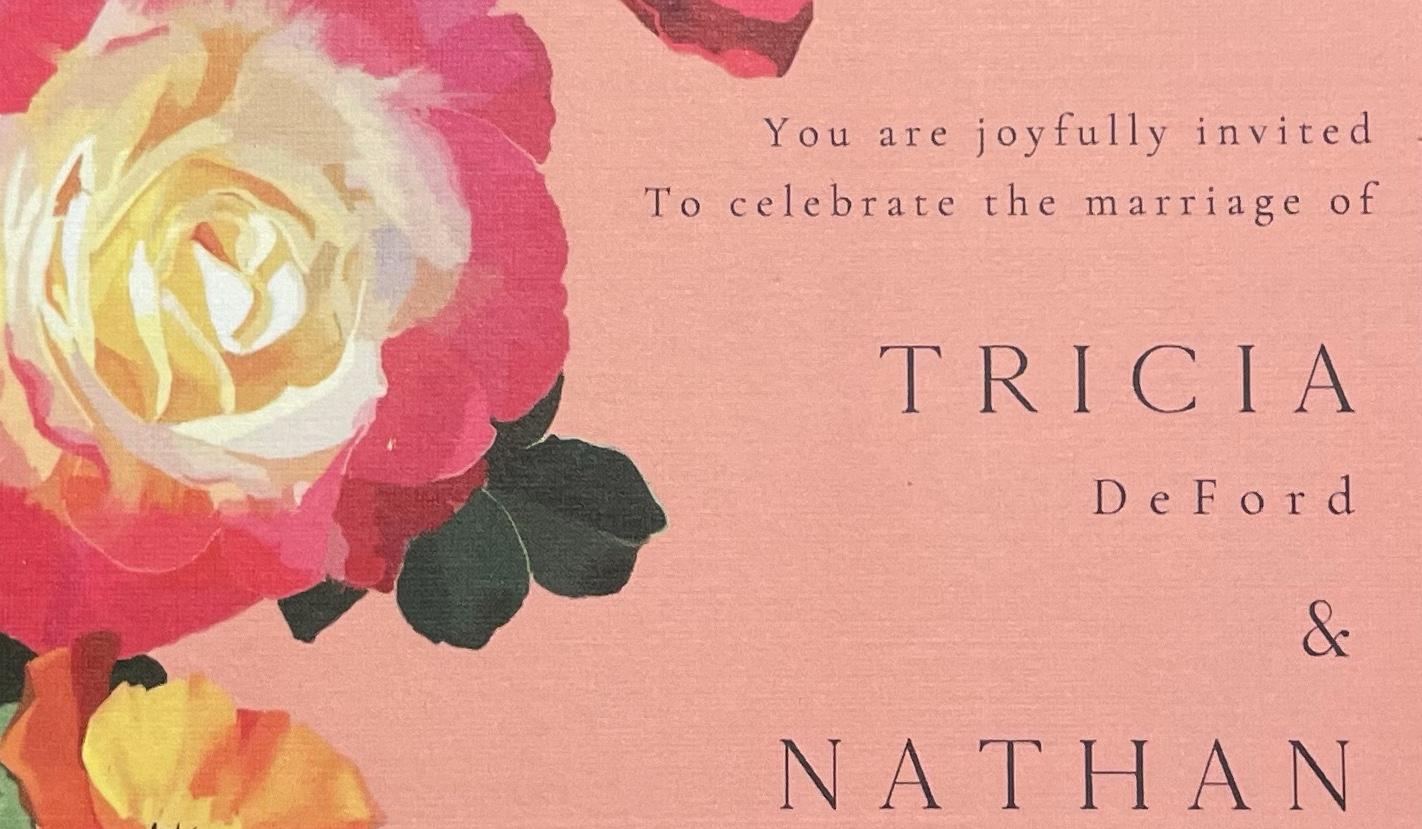 The Wedding Website of Tricia DeFord and Nathan Drake