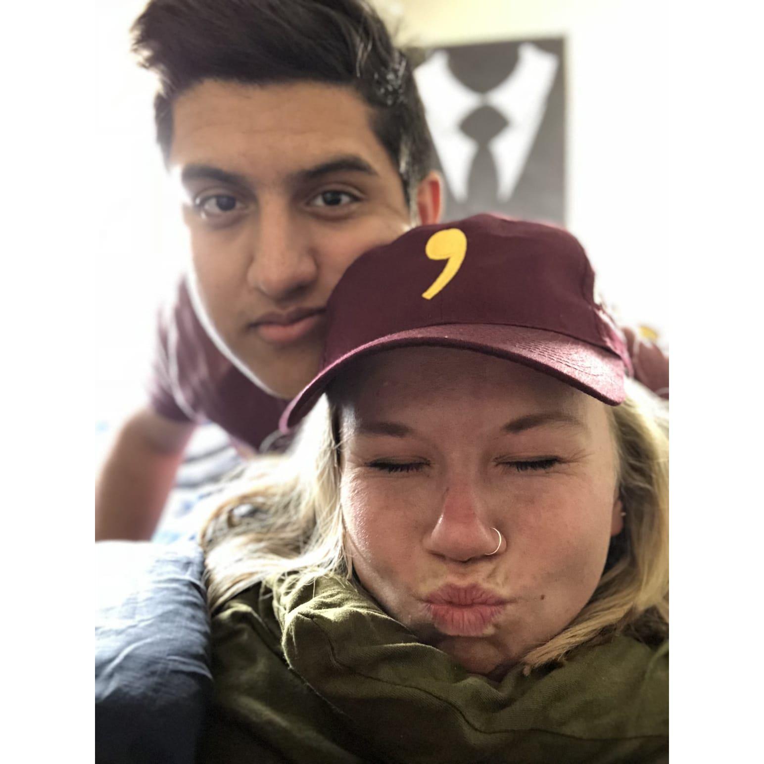 This is the first photo Jose and Kylie have together! (Circa 2017)