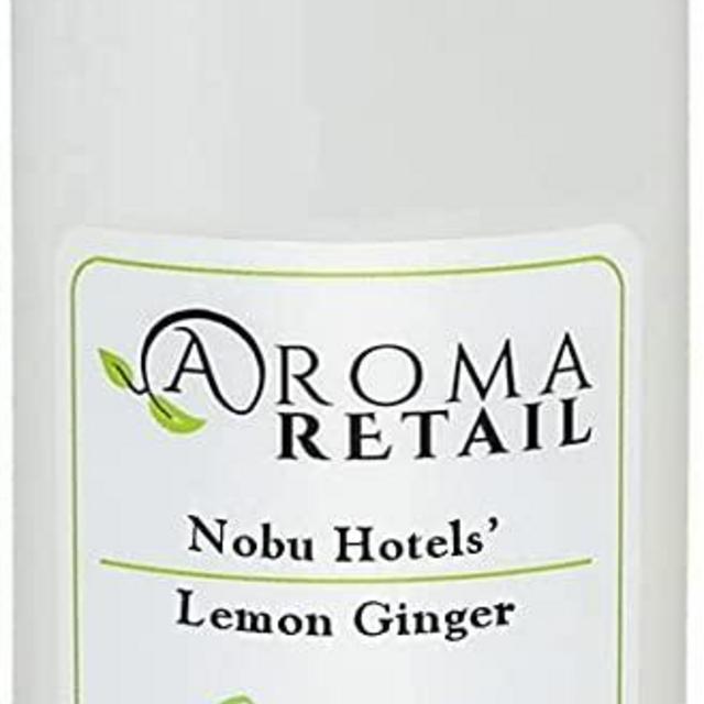 Scentcerely Lemon Ginger Fragrance Oil Experienced at Nobu Hotel, 4 oz Refill for Aroma Diffusion Machine