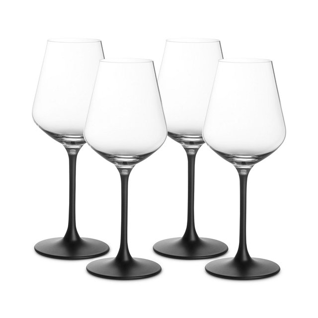 Villeroy & Boch Manufacture Rock Red Wine Goblets, Set of 4
