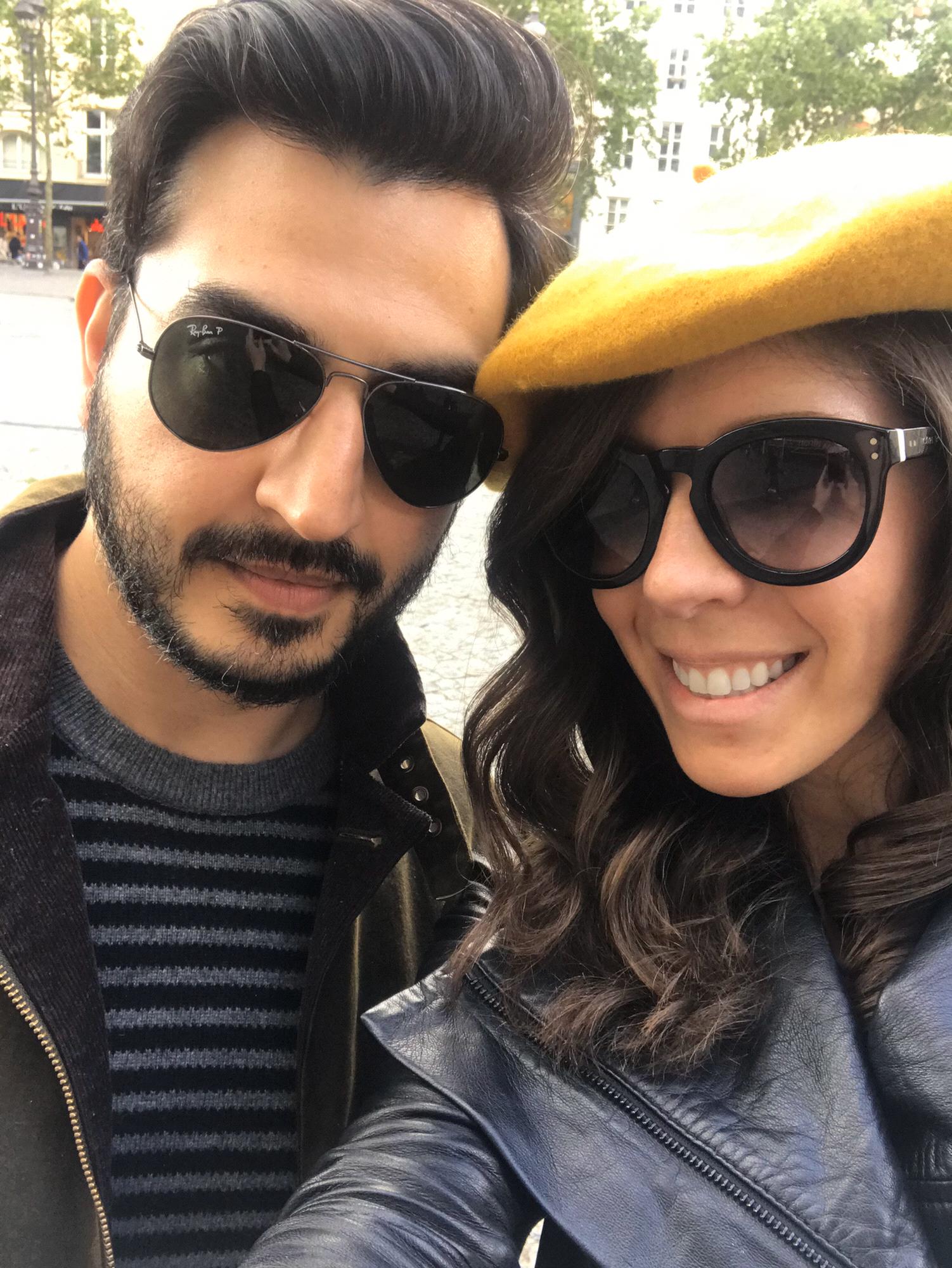 Trying to blend in (unsuccessfully) in Paris