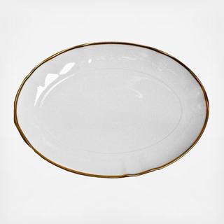 Simply Elegant Gold Oval Platter