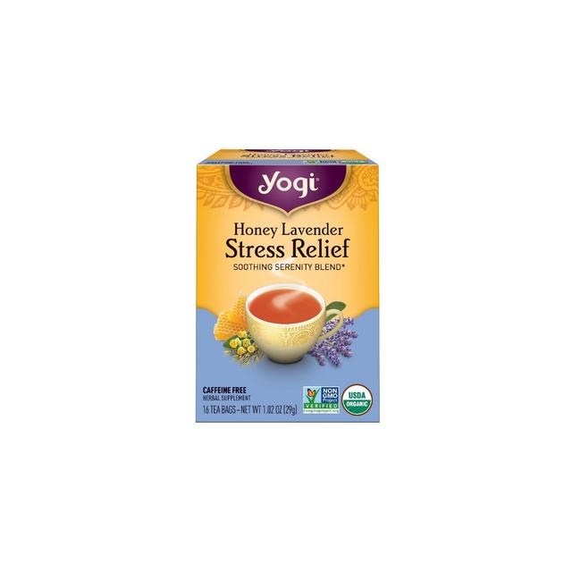 Yogi Tea - Honey Lavender Stress Relief Tea - 16ct