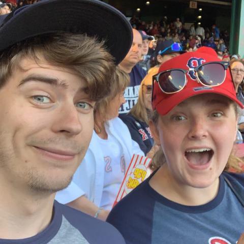 June, 2022 - Go Sox!! Right behind home plate!!