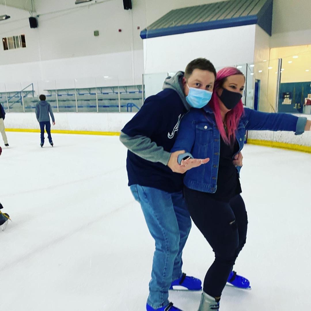First time ice skating