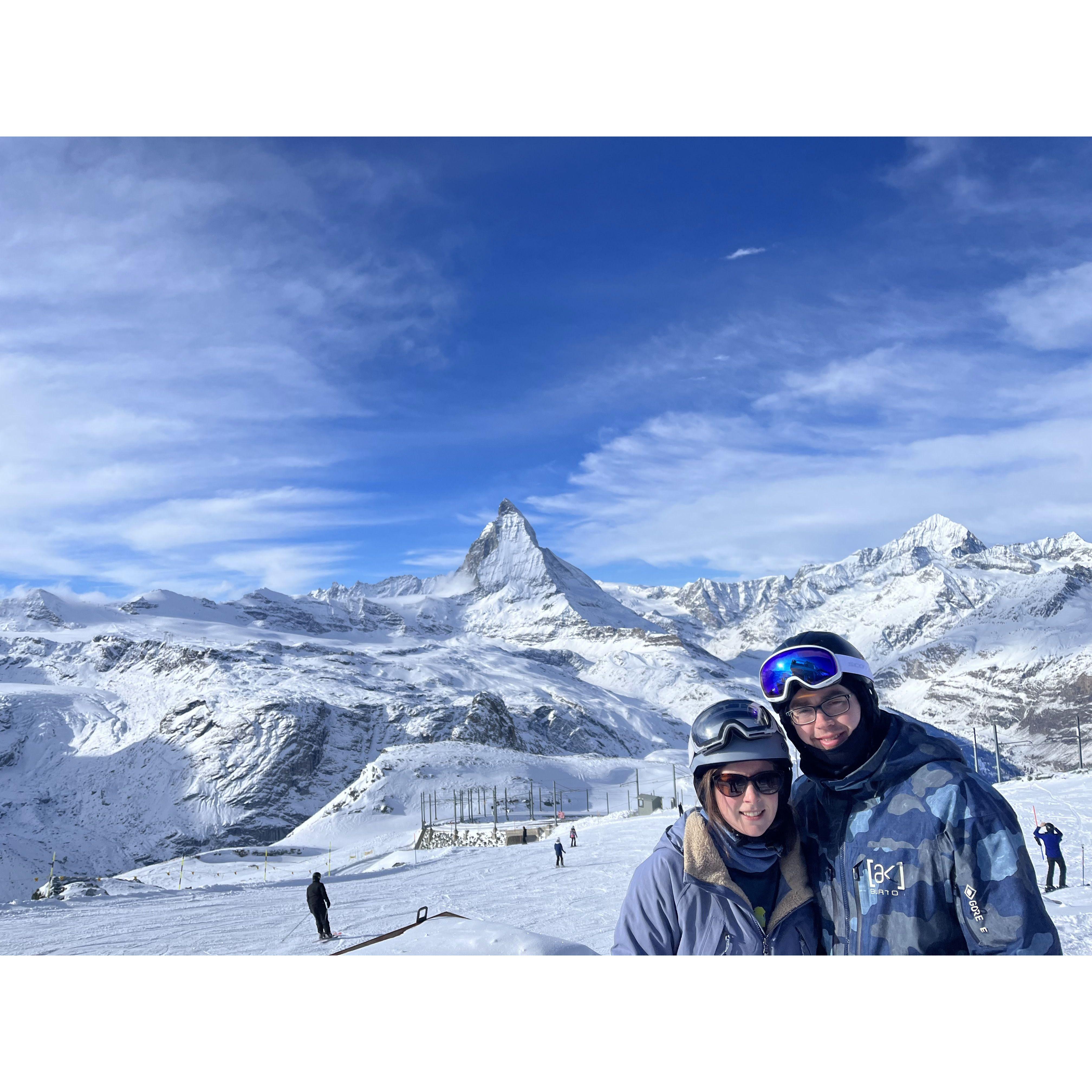 Zermatt, Switzerland, January 2022