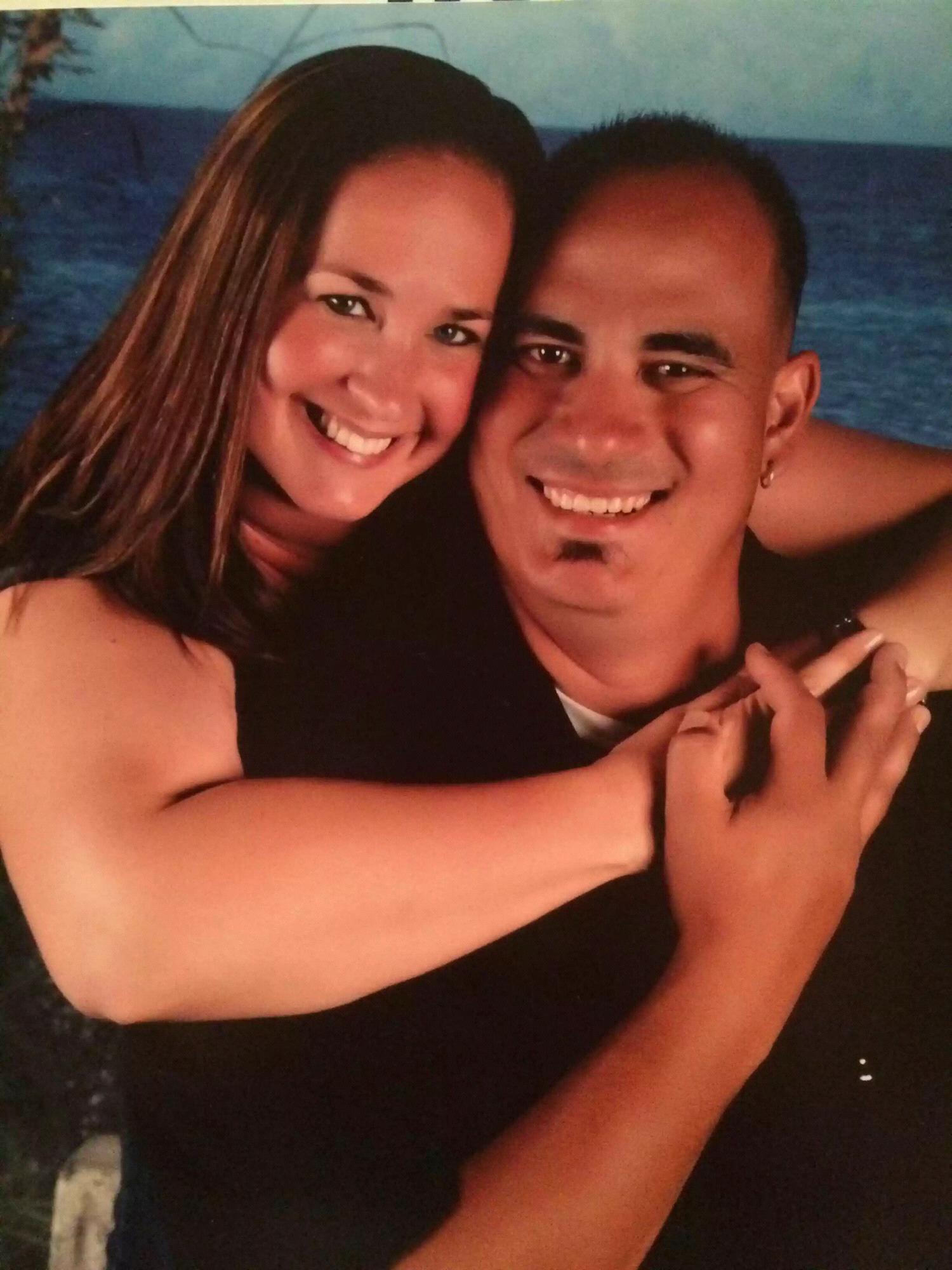 Our first professional photos taken together on our first cruise 4/2015