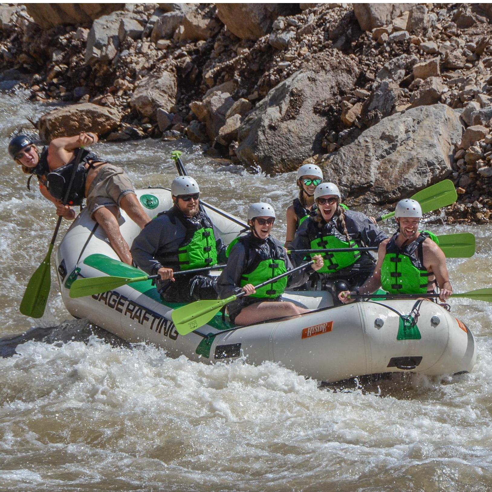 Colorado white water rafting for Chris' 40th.