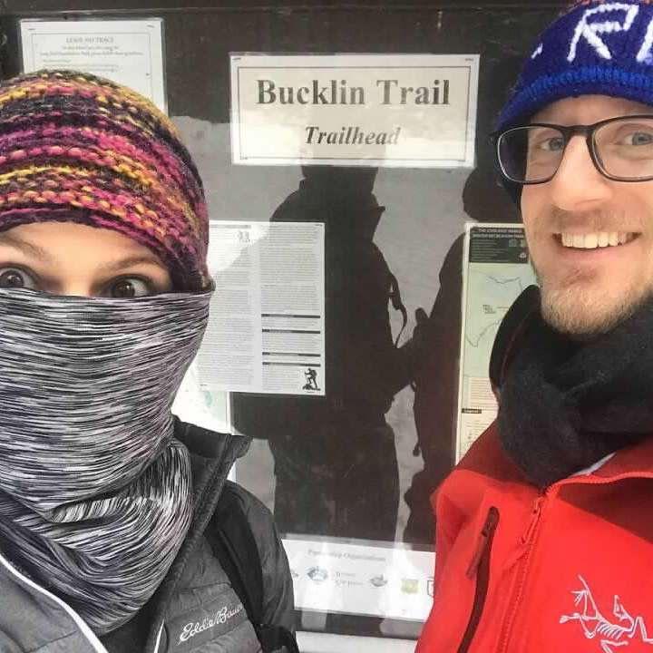 Vermont hike...very cold