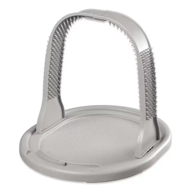 Pets Know Best™ Purrfect Arch® Cat Groomer and Massager in Green