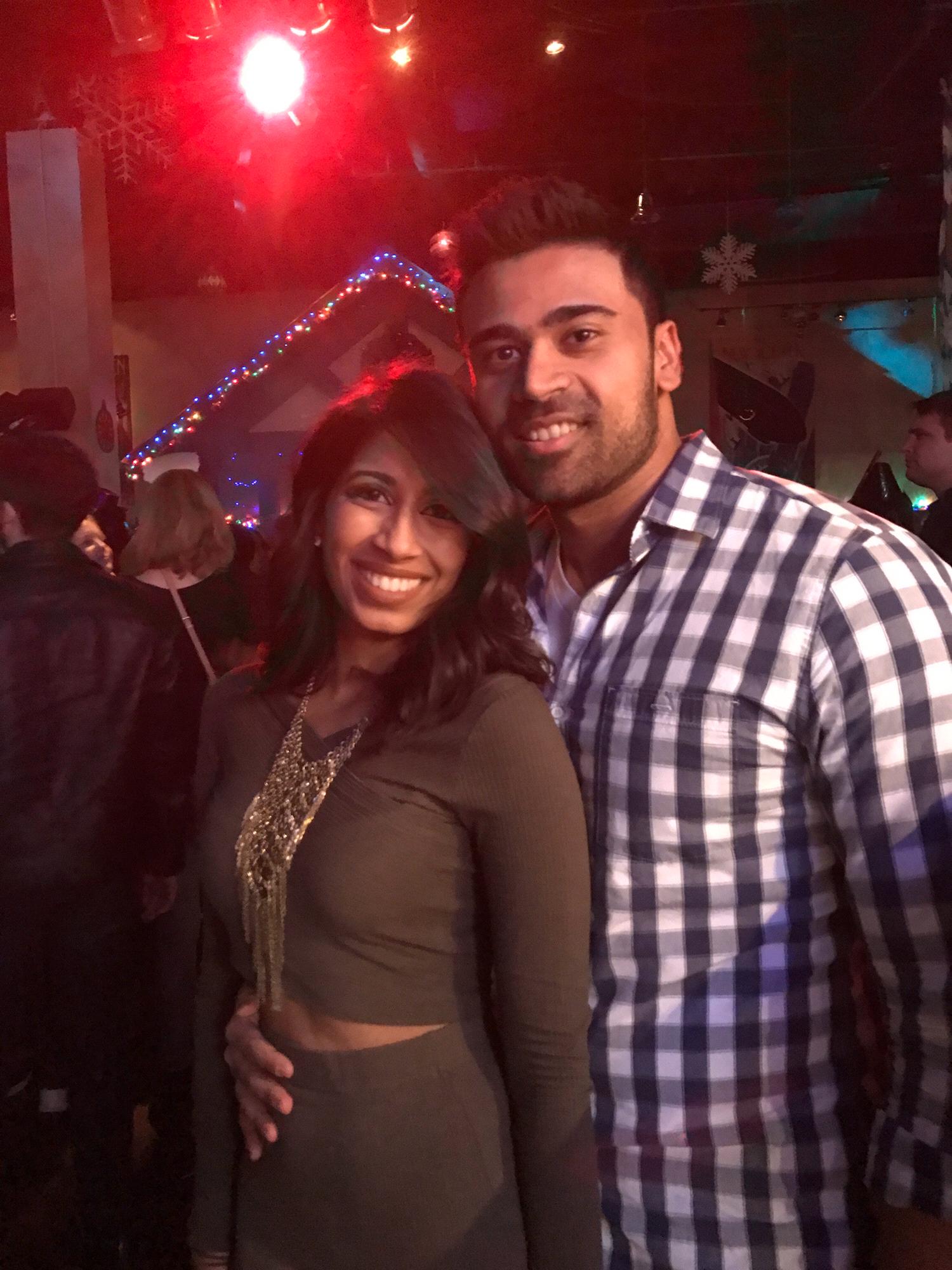 At zeppelin hall for our first NYE