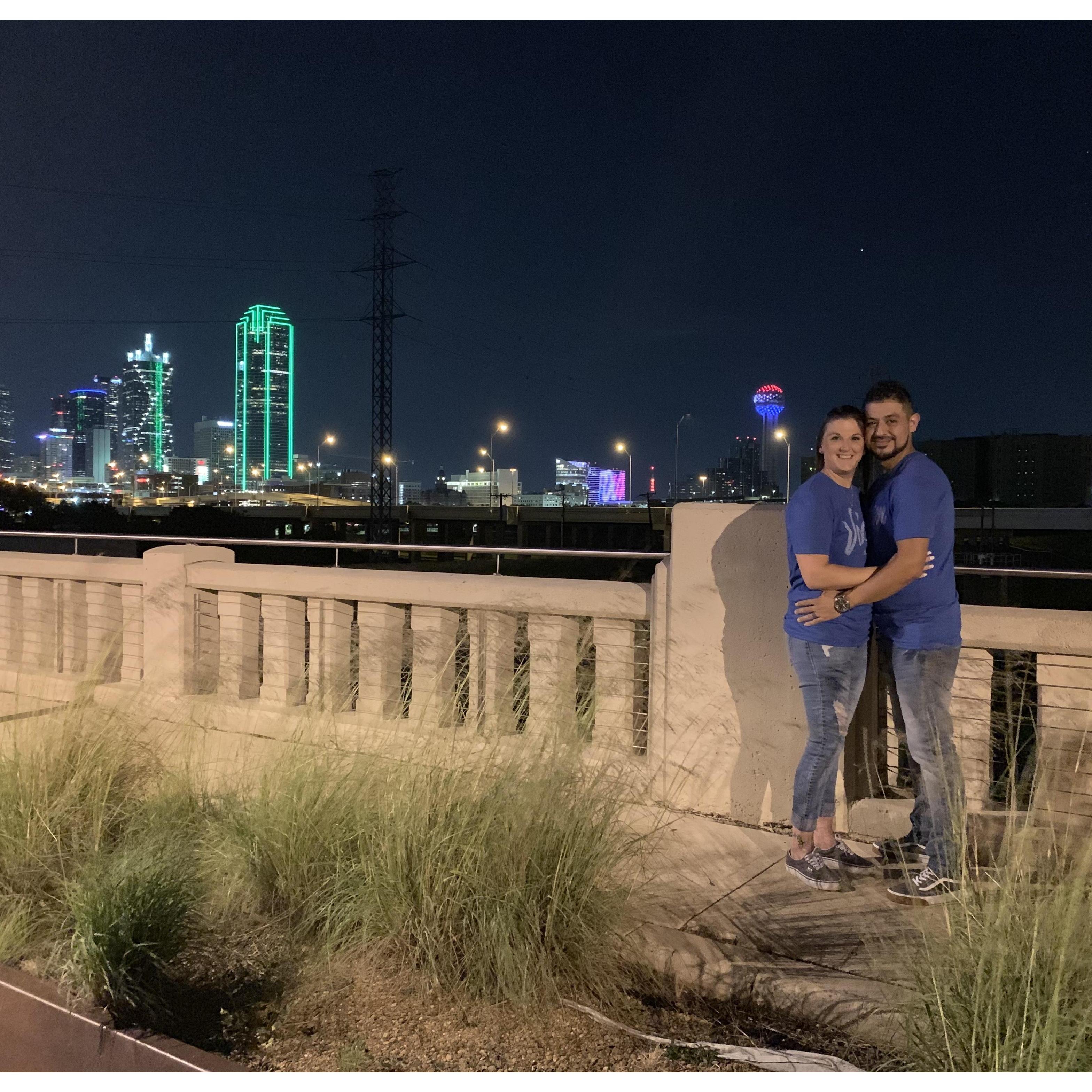 Just a casual date night turned into a proposal.