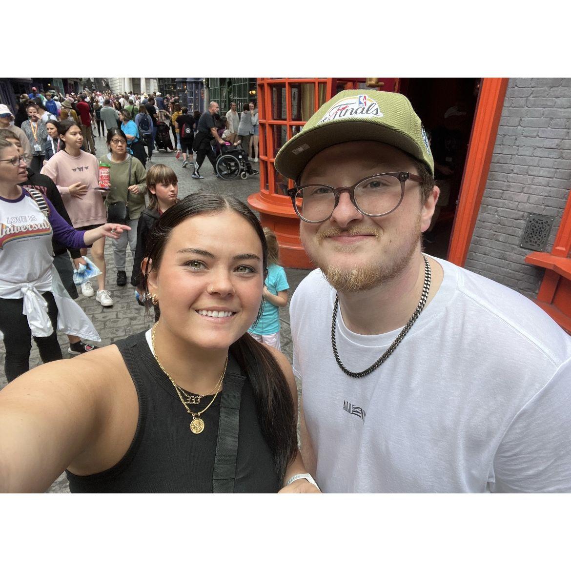 A day full of roller coasters, butterbeer, and laughing way too hard — one of our favorite adventures