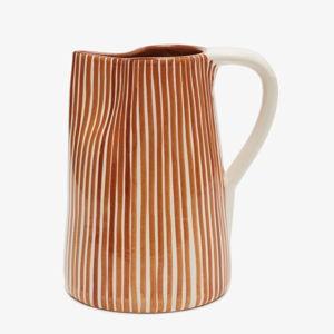 Natalia Water Jug, Mustard Orange