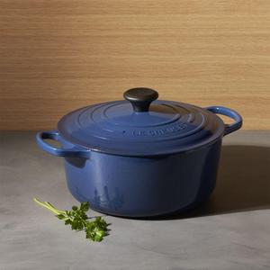 Le Creuset ® Signature 5.5 qt. Round Ink Dutch Oven with Lid